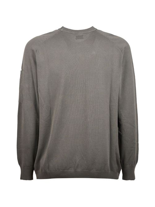 Maglia uomo girocllo antracite CP COMPANY | 20CMKN105A0063230921